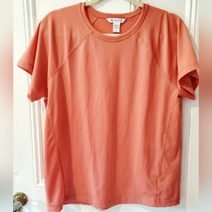Athleta Ultimate Train Tee Muted Red
